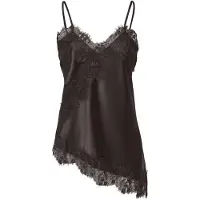 ONLY - ONLINDONA STRAP SATIN LACE TOP WVN Dames Top