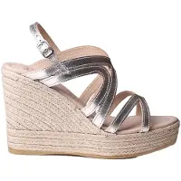 Toni pons Olimpia Esparto Sleehak Sandalen