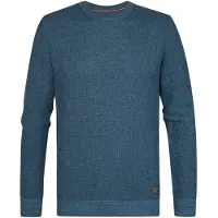 Petrol Industries Heren trui m-3060-kwr225 5202 storm blue