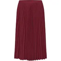 Lacoste Dames/Dames geplooide midi-rok (Rood)