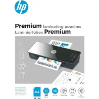 HP 9125 Premium Lamineerfolies A4 - Lamineerhoezen voor Warm Lamineren - Glanzend - 250 Micron - 50 Stuks