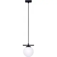 Zumaline GLOBE zwarte hanglamp E14 voor woonkamer, slaapkamer