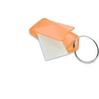 Combicraft Openklapbare Sleutellabels Oranje 60 x 27 mm - 100 stuks