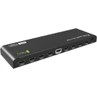 Techly IDATA HDMI2-4K8HDR HDMI 2.0 4K@60Hz 1x8 Actieve Splitter HDR EDID