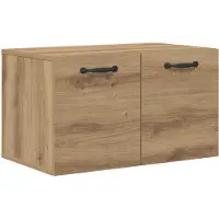 vidaXL Wandkast 60 x 36,5 x 35 cm Bewerkt hout Artisanaal eiken