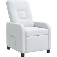 vidaXL Recliner Wit Stof