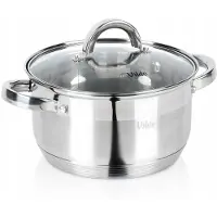Artemis RVS Kookpan met Deksel - 20 cm, 2,5L - Koken & Stoven