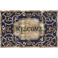 EDO HERB HOME BEIGE Tapijt 45x70 cm - Stijlvol en duurzaam