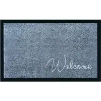 EDO Hanse Home Deurmat WELCOME GRIJS 45x75 cm - Stijlvol & Praktisch