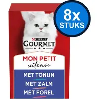 Gourmet 8x - Mon Petit Vis - Kattenvoer Natvoer - 6x50g