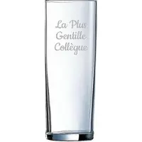 Arcoroc Longdrinkglas gegraveerd - 31cl - La Plus Gentille Collègue