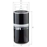 Ufi 24.B12.00 Brandstoffilter