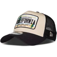 New Era Pet 'Gorra marino california license plate trucker cap' blauw