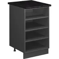 Vicco Keukenrek Fame-Line, Antraciet, 50 cm, WB Antraciet