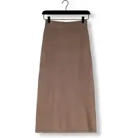 Ydence Dames Rokken Knitted Skirt Elia - Bruin - Maat S