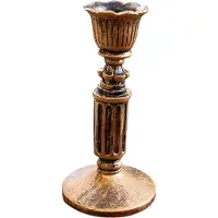 Semoic Retro gouden kandelaar ornamenten foto rekwisieten Livin