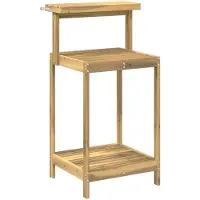 vidaXL Buiten pottingbank 56,5 x 48,5 x 107 cm Massief Acacia Hout