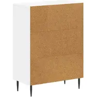 vidaXL Schoenenkast HAARLEM 59,5 x 39,5 x 89,5 cm Bewerkt hout Wit