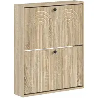 vidaXL Wandgemonteerde Schoenenkast ALKMAAR 71 x 17 x 86 cm