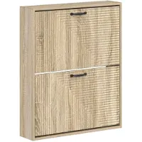 vidaXL Wandgemonteerde Schoenenkast HAARLEM 71 x 17 x 86 cm