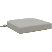 vidaXL 1-delig zitkussen SOEST 100% Polyester Grijs 40 x 40 x 7 cm
