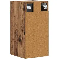 vidaXL Badkamer wandkast ARNHEM Oud hout 30 x 31 x 59 cm Bewerkt hout