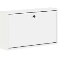 vidaXL Wandgemonteerde Schoenenkast BREDA 71 x 17 x 43 cm Bewerkt hout