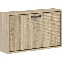 vidaXL Wandgemonteerde Schoenenkast HAARLEM 71 x 17 x 43 cm