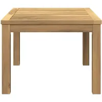 vidaXL Salontafel Witgewassen 49 x 68,5 x 36 cm Massief Acacia Hout