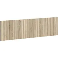 vidaXL Wandgemonteerd Hoofdbord ARNHEM Sonoma Eiken Bewerkt hout