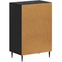 vidaXL Schoenenkast HAARLEM 59,5 x 39,5 x 89,5 cm Bewerkt hout Zwart