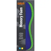 Gala Memory Foam inlegzolen – Geschikt voor sportschoenen, van memoryfoam – Comfortabele inlegzolen van traagschuim die zich aanpassen aan de vorm van de voet – 45/46