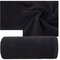 Eurofirany Luxe Katoenen Badhanddoek 30x50 cm - 500 GSM Zwart