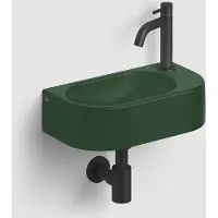 Clou Inbe 7 fonteinset groen mat rechts mat zwart