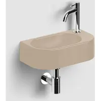 Clou Inbe 7 fonteinset beige rechts chroom