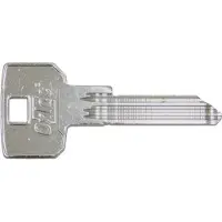 Oxloc SLEUTEL BLIND MAT NIKKEL