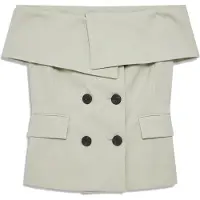 Copenhagen Muse Dames Blazers Cmivanna-waistcoat - Groen - Maat S