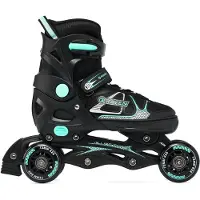 Raven Spirit 3-in-1 skates, maat 37-40, zwart/mint