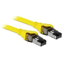 DeLOCK 86585, 5 meter, Cat8.1, S/FTP (S-STP), RJ-45, RJ-45, geel