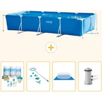 Intex Rechthoekig zwembad - 450x220x84 cm - 5-delig - Model S20848