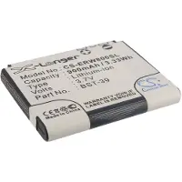 123accu SonyEricsson BST-39 accu (900 mAh, huismerk)