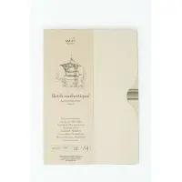 SMLT papiermap schetsen A4 100gr 100 vel natuurwit gerecycled.
