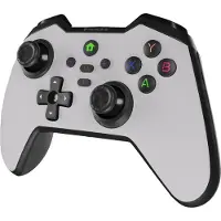 Genesis Draadloze gamecontroller - - Genesis Mangan 400 - Wit - Compatibel met PC/Switch - Bluetooth