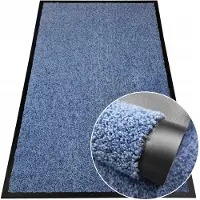 Oxide Elegante deurmat 80x120 cm, rubber, blauw