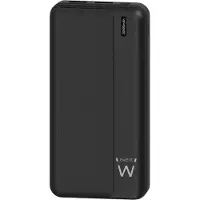 Ewent EW1163, 20000 mAh, lithium-polymeer (LiPo), zwart