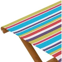 vidaXL Ligstoel 2 pcs massief eucalyptushout Meerkleurig