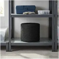 vidaXL Jutetouw 2 st 20 mm 100 m Zwart 100% Tossa jute