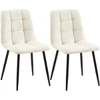 CLP Set van 2 eetkamerstoelen, model Tilde
