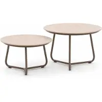 Apple Bee Pine Key loungetafel 63 cm (2 loungetafels)