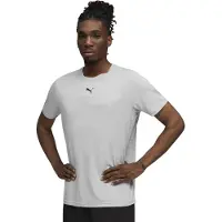 Puma Tad Performance-sport-T-shirt voor heren (Grijs)